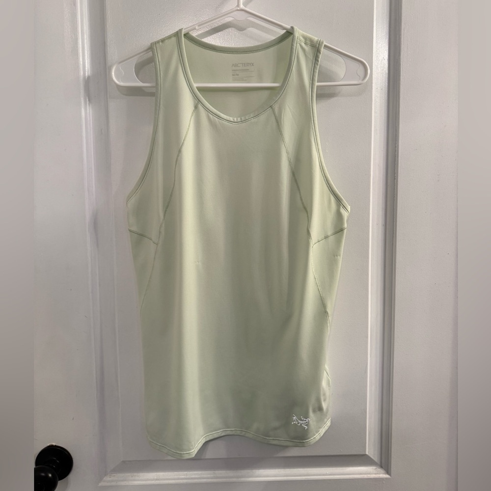 Arc'teryx Kapta Tank Top Technium Light Green Yellow Medium